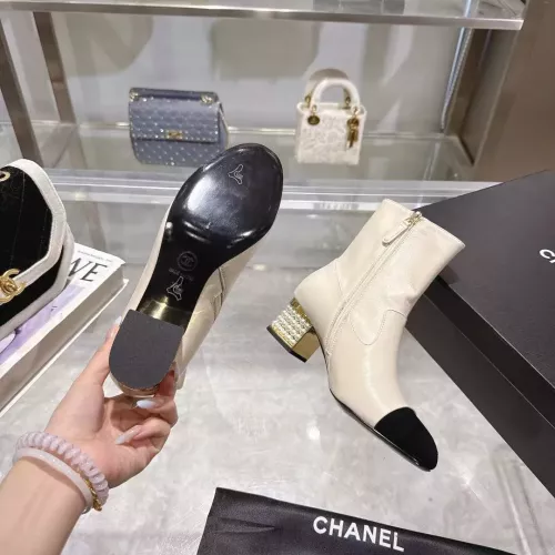 Cheap Chanel Boots For Women #1374049 Replica Wholesale [$125.00 USD] [ITEM#1374049] on Replica Chanel Boots
