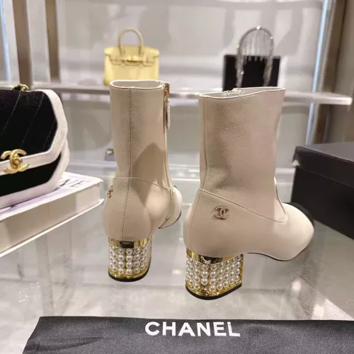 Cheap Chanel Boots For Women #1374049 Replica Wholesale [$125.00 USD] [ITEM#1374049] on Replica Chanel Boots