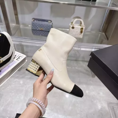 Cheap Chanel Boots For Women #1374049 Replica Wholesale [$125.00 USD] [ITEM#1374049] on Replica Chanel Boots