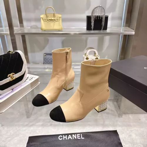 Cheap Chanel Boots For Women #1374050 Replica Wholesale [$125.00 USD] [ITEM#1374050] on Replica Chanel Boots