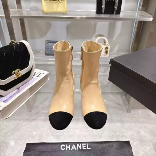 Cheap Chanel Boots For Women #1374050 Replica Wholesale [$125.00 USD] [ITEM#1374050] on Replica Chanel Boots