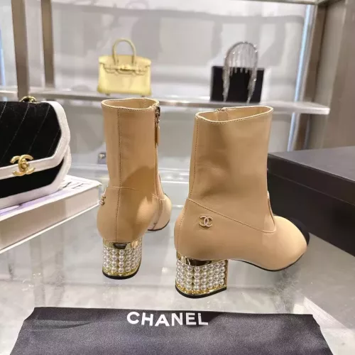 Cheap Chanel Boots For Women #1374050 Replica Wholesale [$125.00 USD] [ITEM#1374050] on Replica Chanel Boots