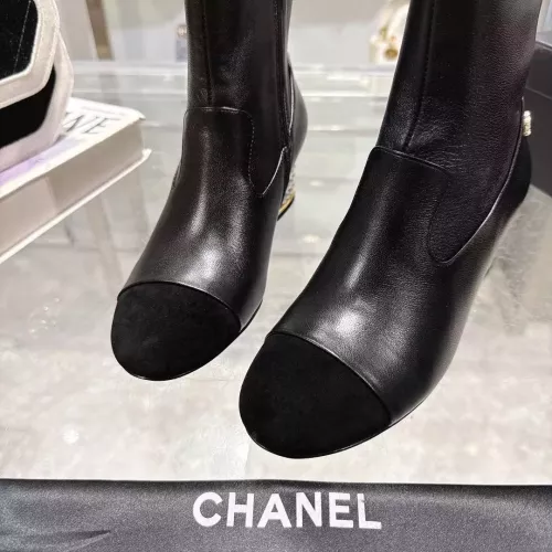 Cheap Chanel Boots For Women #1374051 Replica Wholesale [$125.00 USD] [ITEM#1374051] on Replica Chanel Boots