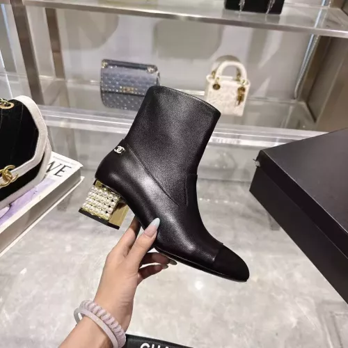 Cheap Chanel Boots For Women #1374051 Replica Wholesale [$125.00 USD] [ITEM#1374051] on Replica Chanel Boots