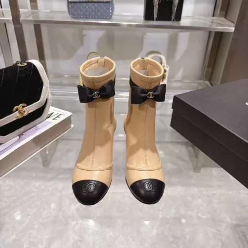 Cheap Chanel Boots For Women #1374052 Replica Wholesale [$125.00 USD] [ITEM#1374052] on Replica Chanel Boots