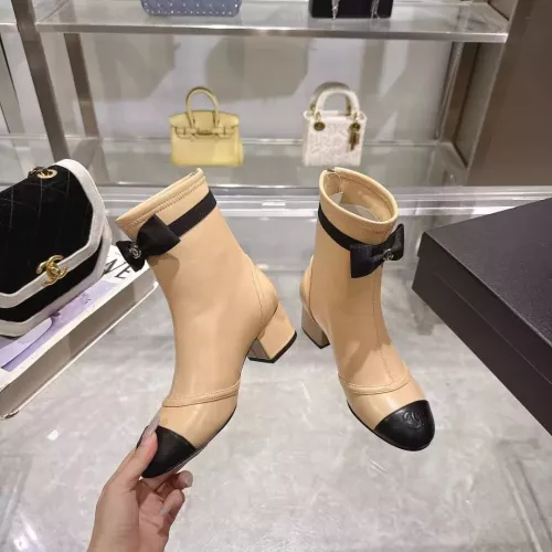 Cheap Chanel Boots For Women #1374052 Replica Wholesale [$125.00 USD] [ITEM#1374052] on Replica Chanel Boots
