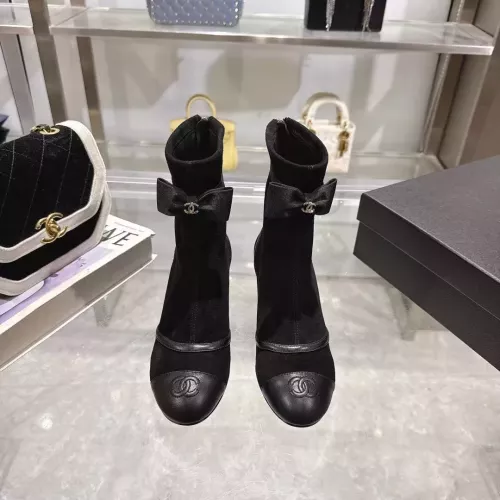Cheap Chanel Boots For Women #1374054 Replica Wholesale [$125.00 USD] [ITEM#1374054] on Replica Chanel Boots