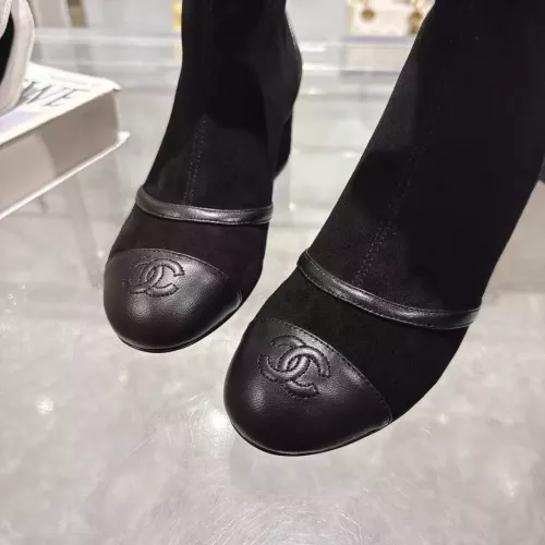 Cheap Chanel Boots For Women #1374054 Replica Wholesale [$125.00 USD] [ITEM#1374054] on Replica Chanel Boots