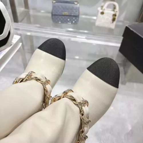 Cheap Chanel Boots For Women #1374056 Replica Wholesale [$140.00 USD] [ITEM#1374056] on Replica Chanel Boots