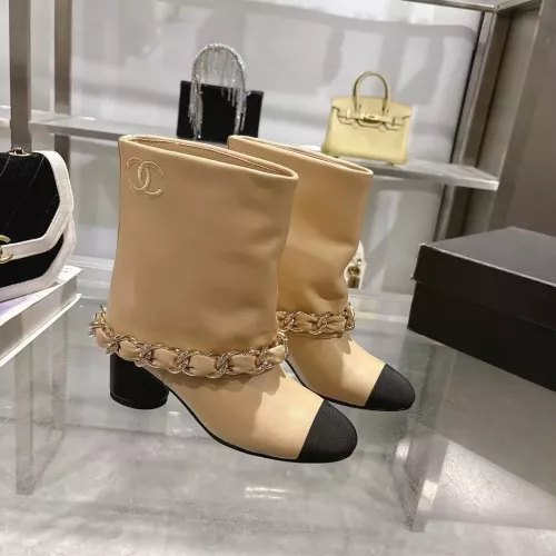 Cheap Chanel Boots For Women #1374057 Replica Wholesale [$140.00 USD] [ITEM#1374057] on Replica Chanel Boots