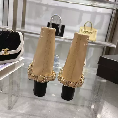 Cheap Chanel Boots For Women #1374057 Replica Wholesale [$140.00 USD] [ITEM#1374057] on Replica Chanel Boots