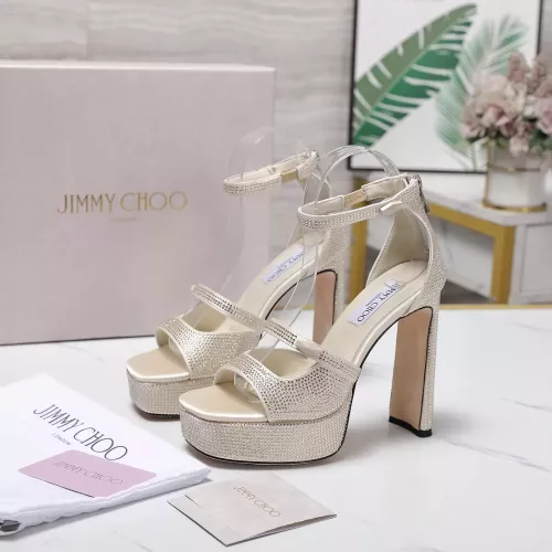Cheap Jimmy Choo Sandals For Women #1374061 Replica Wholesale [$130.00 USD] [ITEM#1374061] on Replica Jimmy Choo Sandals