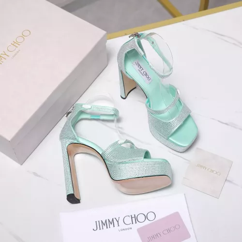 Cheap Jimmy Choo Sandals For Women #1374062 Replica Wholesale [$130.00 USD] [ITEM#1374062] on Replica Jimmy Choo Sandals