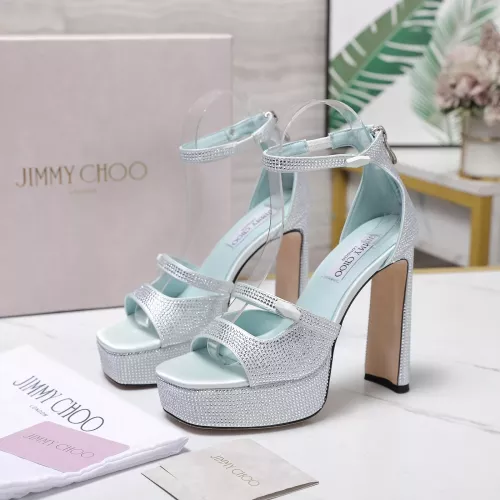 Cheap Jimmy Choo Sandals For Women #1374063 Replica Wholesale [$130.00 USD] [ITEM#1374063] on Replica Jimmy Choo Sandals