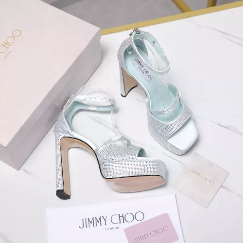 Cheap Jimmy Choo Sandals For Women #1374063 Replica Wholesale [$130.00 USD] [ITEM#1374063] on Replica Jimmy Choo Sandals
