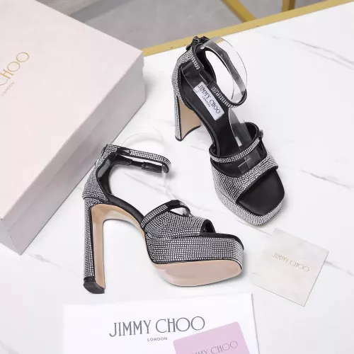 Cheap Jimmy Choo Sandals For Women #1374066 Replica Wholesale [$130.00 USD] [ITEM#1374066] on Replica Jimmy Choo Sandals