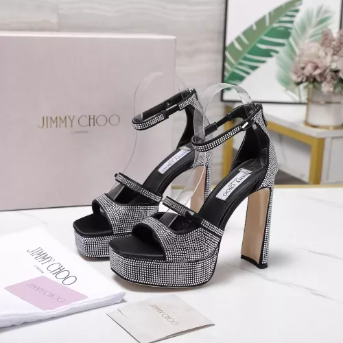 Cheap Jimmy Choo Sandals For Women #1374066 Replica Wholesale [$130.00 USD] [ITEM#1374066] on Replica Jimmy Choo Sandals