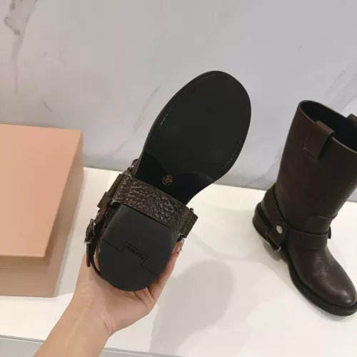 Cheap MIU MIU Boots For Women #1374067 Replica Wholesale [$145.00 USD] [ITEM#1374067] on Replica MIU MIU Boots