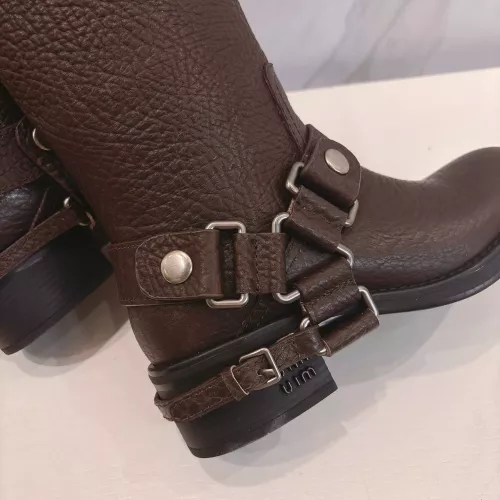 Cheap MIU MIU Boots For Women #1374069 Replica Wholesale [$182.00 USD] [ITEM#1374069] on Replica MIU MIU Boots