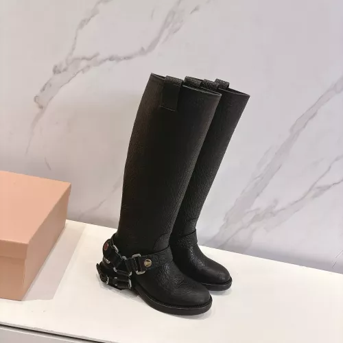 Cheap MIU MIU Boots For Women #1374070 Replica Wholesale [$182.00 USD] [ITEM#1374070] on Replica MIU MIU Boots