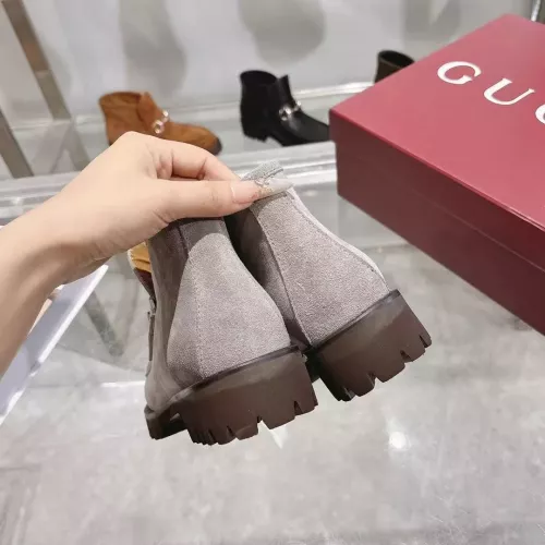 Cheap Gucci Boots For Women #1374071 Replica Wholesale [$125.00 USD] [ITEM#1374071] on Replica Gucci Boots