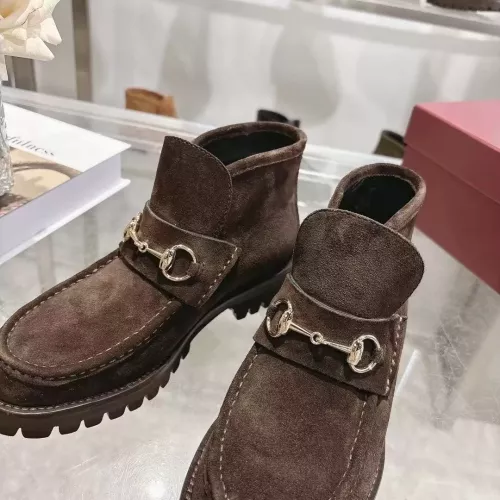 Cheap Gucci Boots For Women #1374073 Replica Wholesale [$125.00 USD] [ITEM#1374073] on Replica Gucci Boots