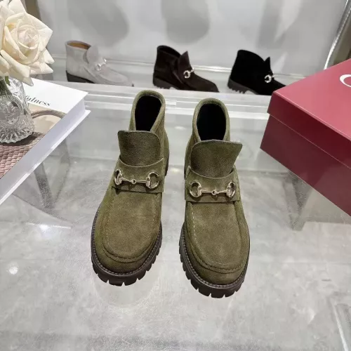 Cheap Gucci Boots For Women #1374074 Replica Wholesale [$125.00 USD] [ITEM#1374074] on Replica Gucci Boots