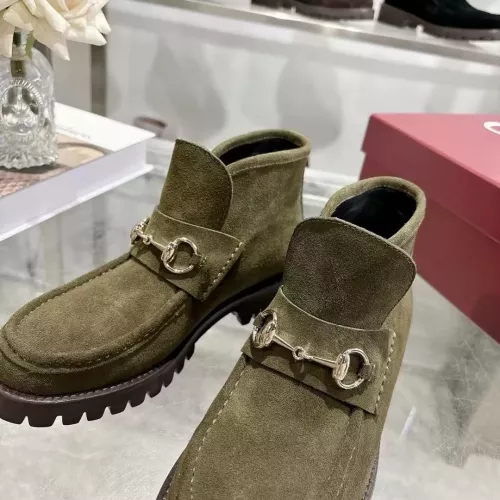 Cheap Gucci Boots For Women #1374074 Replica Wholesale [$125.00 USD] [ITEM#1374074] on Replica Gucci Boots