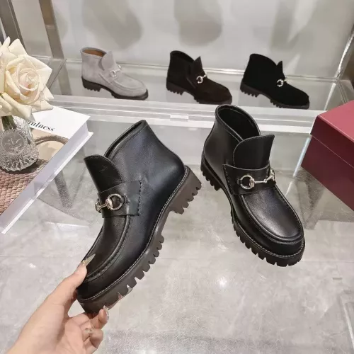 Cheap Gucci Boots For Women #1374076 Replica Wholesale [$125.00 USD] [ITEM#1374076] on Replica Gucci Boots