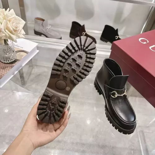Cheap Gucci Boots For Women #1374076 Replica Wholesale [$125.00 USD] [ITEM#1374076] on Replica Gucci Boots