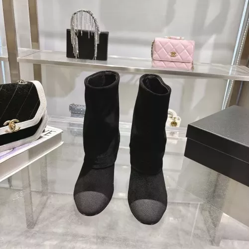 Cheap Chanel Boots For Women #1374084 Replica Wholesale [$132.00 USD] [ITEM#1374084] on Replica Chanel Boots