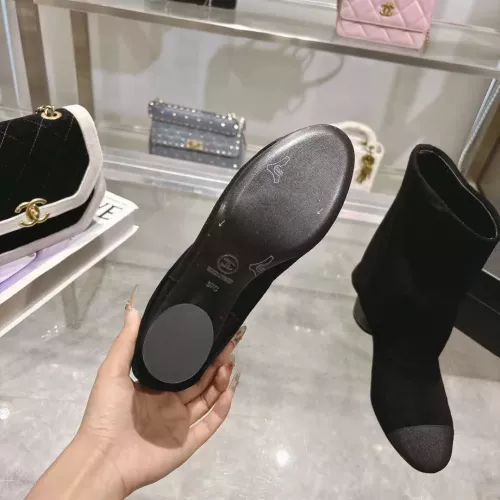Cheap Chanel Boots For Women #1374084 Replica Wholesale [$132.00 USD] [ITEM#1374084] on Replica Chanel Boots