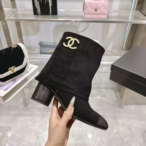 Cheap Chanel Boots For Women #1374084 Replica Wholesale [$132.00 USD] [ITEM#1374084] on Replica Chanel Boots