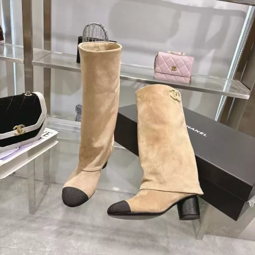 Cheap Chanel Boots For Women #1374086 Replica Wholesale [$175.00 USD] [ITEM#1374086] on Replica Chanel Boots