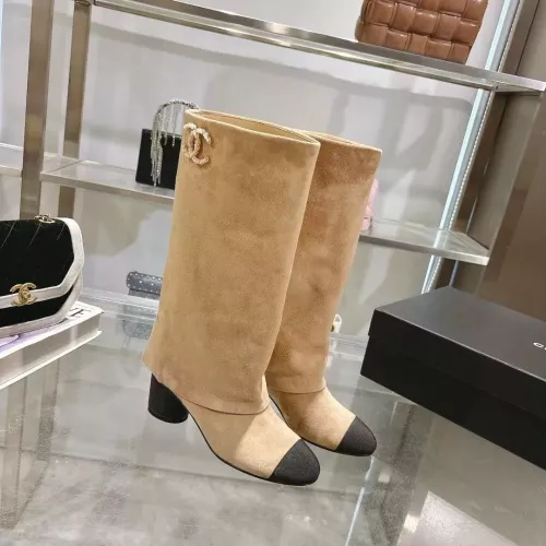 Cheap Chanel Boots For Women #1374086 Replica Wholesale [$175.00 USD] [ITEM#1374086] on Replica Chanel Boots