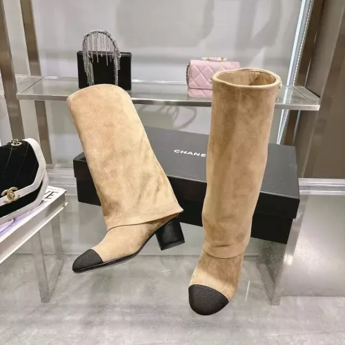 Cheap Chanel Boots For Women #1374086 Replica Wholesale [$175.00 USD] [ITEM#1374086] on Replica Chanel Boots