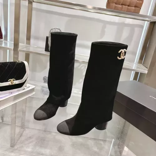Cheap Chanel Boots For Women #1374087 Replica Wholesale [$175.00 USD] [ITEM#1374087] on Replica Chanel Boots