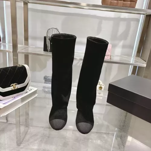Cheap Chanel Boots For Women #1374087 Replica Wholesale [$175.00 USD] [ITEM#1374087] on Replica Chanel Boots