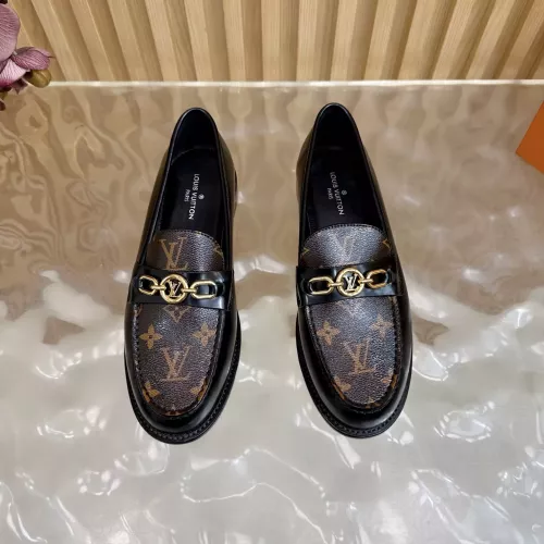 Cheap Louis Vuitton LV Oxfords Shoes For Women #1374102 Replica Wholesale [$130.00 USD] [ITEM#1374102] on Replica Louis Vuitton LV Oxfords Shoes