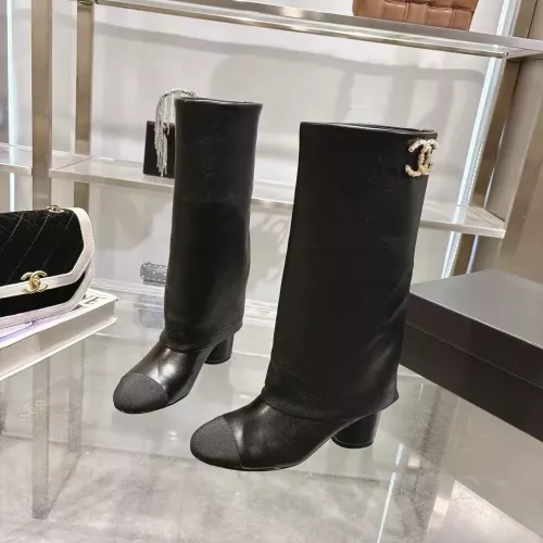 Cheap Chanel Boots For Women #1374104 Replica Wholesale [$175.00 USD] [ITEM#1374104] on Replica Chanel Boots