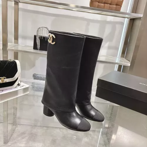 Cheap Chanel Boots For Women #1374104 Replica Wholesale [$175.00 USD] [ITEM#1374104] on Replica Chanel Boots