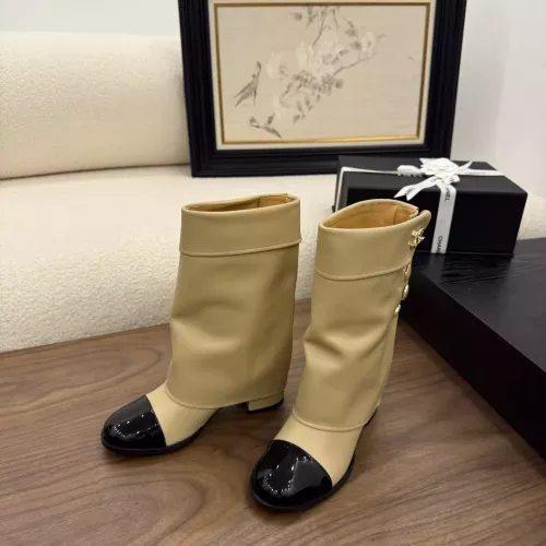 Cheap Chanel Boots For Women #1374110 Replica Wholesale [$170.00 USD] [ITEM#1374110] on Replica Chanel Boots
