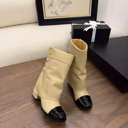 Cheap Chanel Boots For Women #1374110 Replica Wholesale [$170.00 USD] [ITEM#1374110] on Replica Chanel Boots