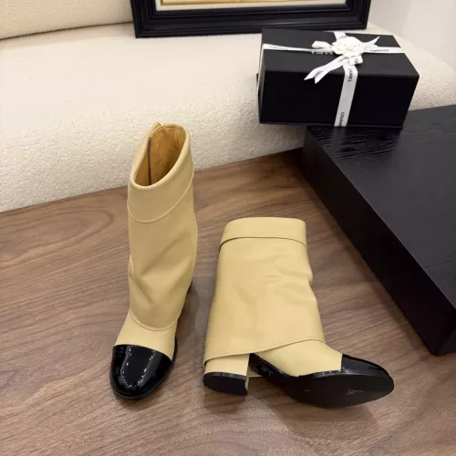 Cheap Chanel Boots For Women #1374110 Replica Wholesale [$170.00 USD] [ITEM#1374110] on Replica Chanel Boots