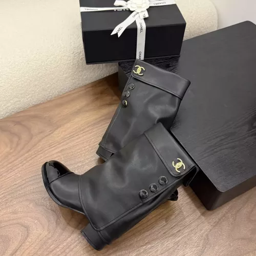 Cheap Chanel Boots For Women #1374111 Replica Wholesale [$170.00 USD] [ITEM#1374111] on Replica Chanel Boots