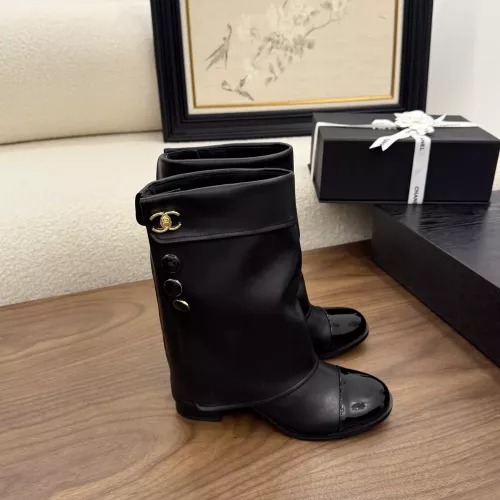 Cheap Chanel Boots For Women #1374111 Replica Wholesale [$170.00 USD] [ITEM#1374111] on Replica Chanel Boots