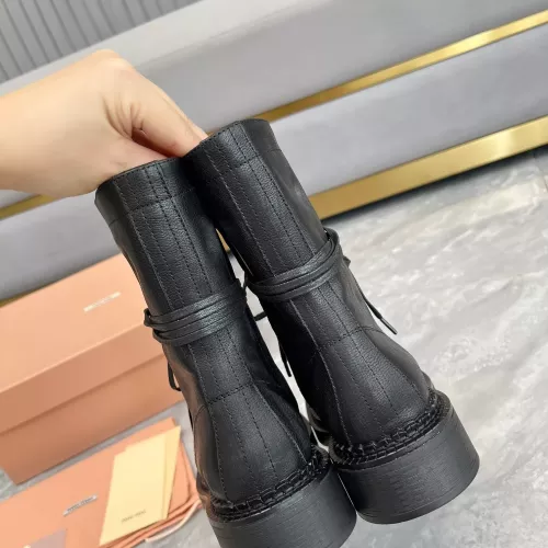Cheap MIU MIU Boots For Women #1374115 Replica Wholesale [$122.00 USD] [ITEM#1374115] on Replica MIU MIU Boots