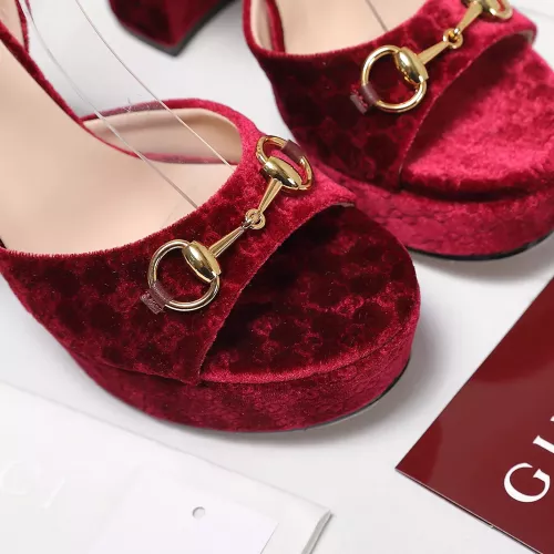 Cheap Gucci Sandal For Women #1374123 Replica Wholesale [$112.00 USD] [ITEM#1374123] on Replica Gucci Sandal