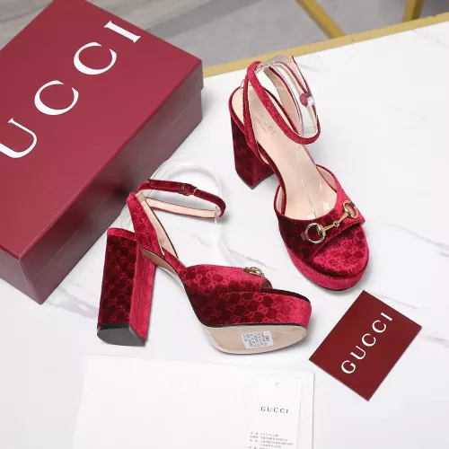 Cheap Gucci Sandal For Women #1374123 Replica Wholesale [$112.00 USD] [ITEM#1374123] on Replica Gucci Sandal