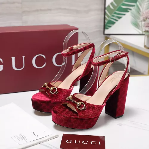 Cheap Gucci Sandal For Women #1374123 Replica Wholesale [$112.00 USD] [ITEM#1374123] on Replica Gucci Sandal